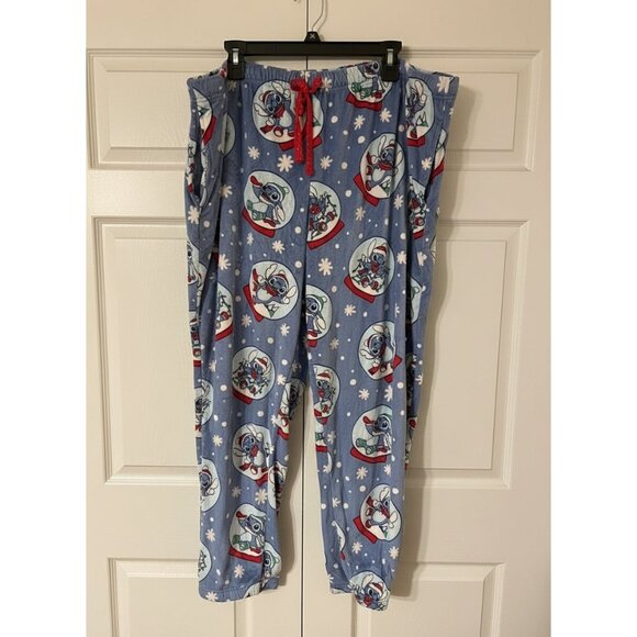 Disney Stitch Fleece Pajama Pants – Size 3X - Picture 1 of 4